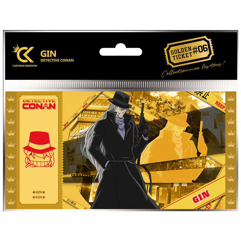 Detective Conan Golden Ticket Gin