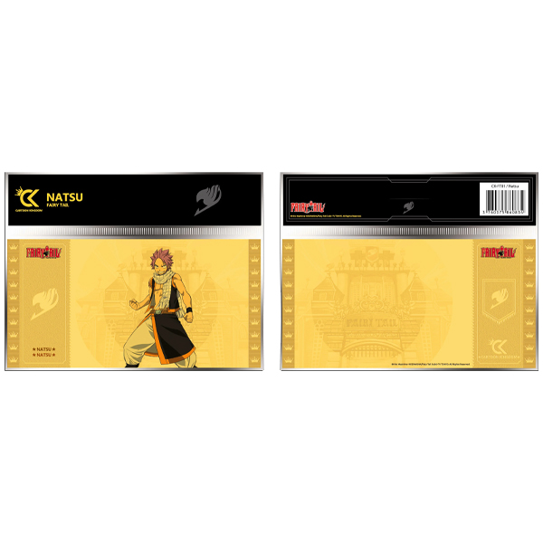 Fairy Tail Golden Ticket Col.1 Natsu Lot X10