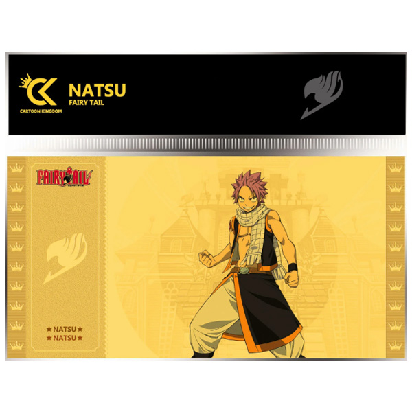 Fairy Tail Golden Ticket Col.1 Natsu Lot X10