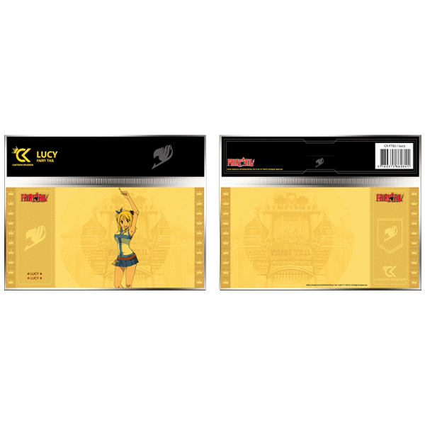 Fairy Tail Golden Ticket Col.1 Lucy Lot X10