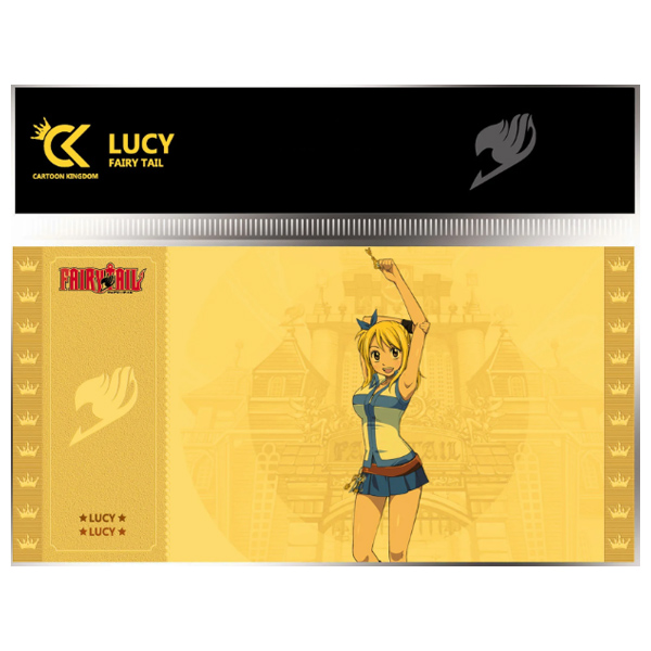 Fairy Tail Golden Ticket Col.1 Lucy Lot X10
