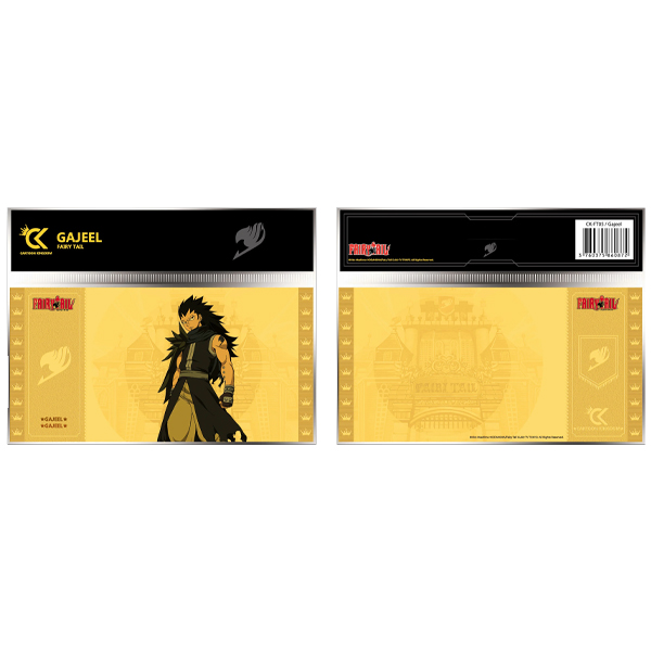 Fairy Tail Golden Ticket Col.1 Gajeel Lot X10