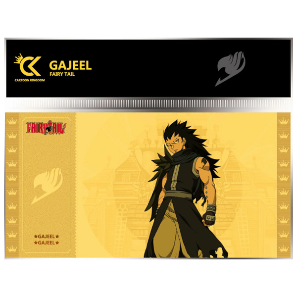 Fairy Tail Golden Ticket Col.1 Gajeel Lot X10