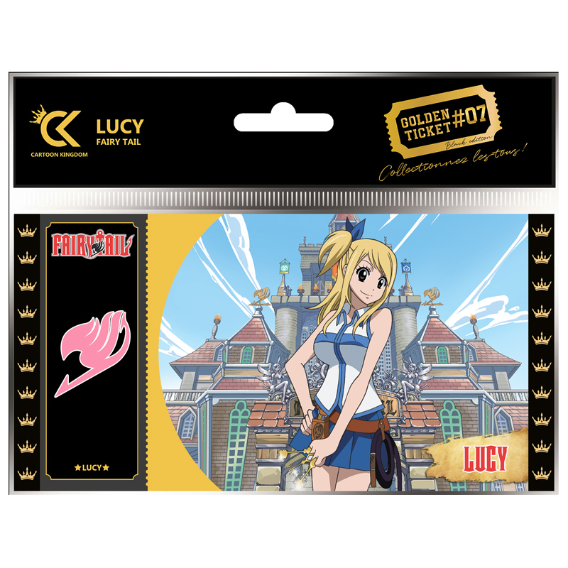 Fairy Tail Black Ticket Lucy V2 X10