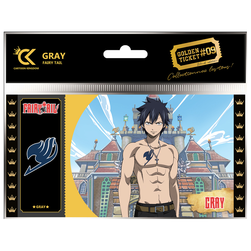 Fairy Tail Black Ticket Gray V2 X10