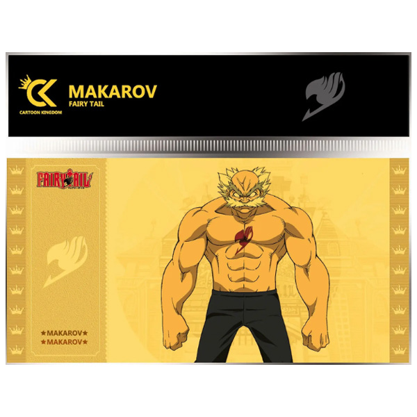 Fairy Tail Golden Ticket Col.1 Makarov Lot X10