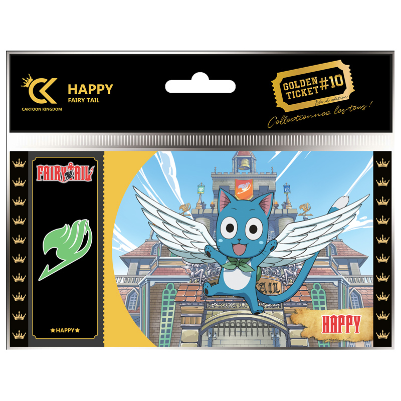 Fairy Tail Black Ticket Happy X10