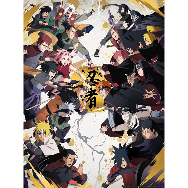 Naruto Shippuden Golden Poster Personnages