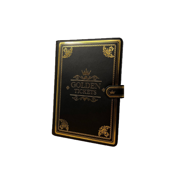 Golden Ticket Collector Album classeur Portefolio