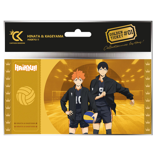 Haikyu!! Golden Ticket Col01 Hinata & Kageyama Lot X10