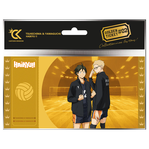 Haikyu!! Golden Ticket Col01 Tsukishima & Yamaguchi Lot X10