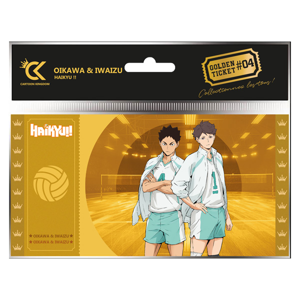 Haikyu!! Golden Ticket Col01 Oikawa & Iwaizu Lot X10