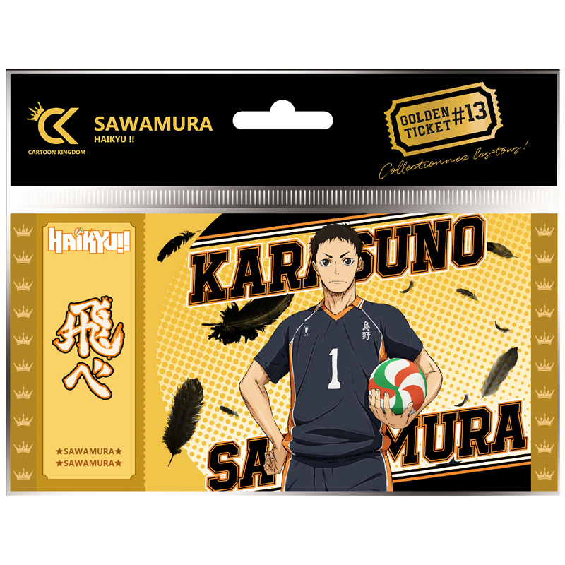 Haikyu!! Golden Ticket V2 Sawamura