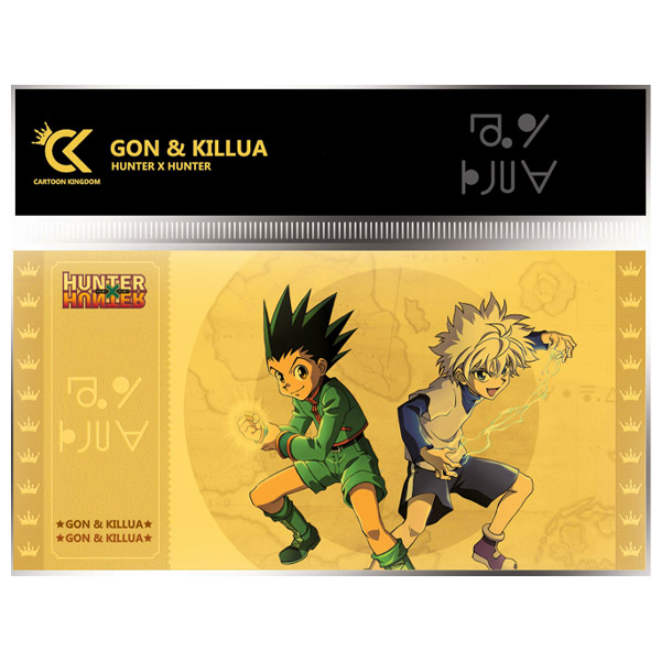 Hunter X Hunter Golden Ticket Edition Limitée Gon & Killua Lot X10