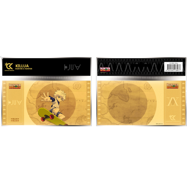 Hunter X Hunter Golden Ticket Col.1 Killua Lot X10