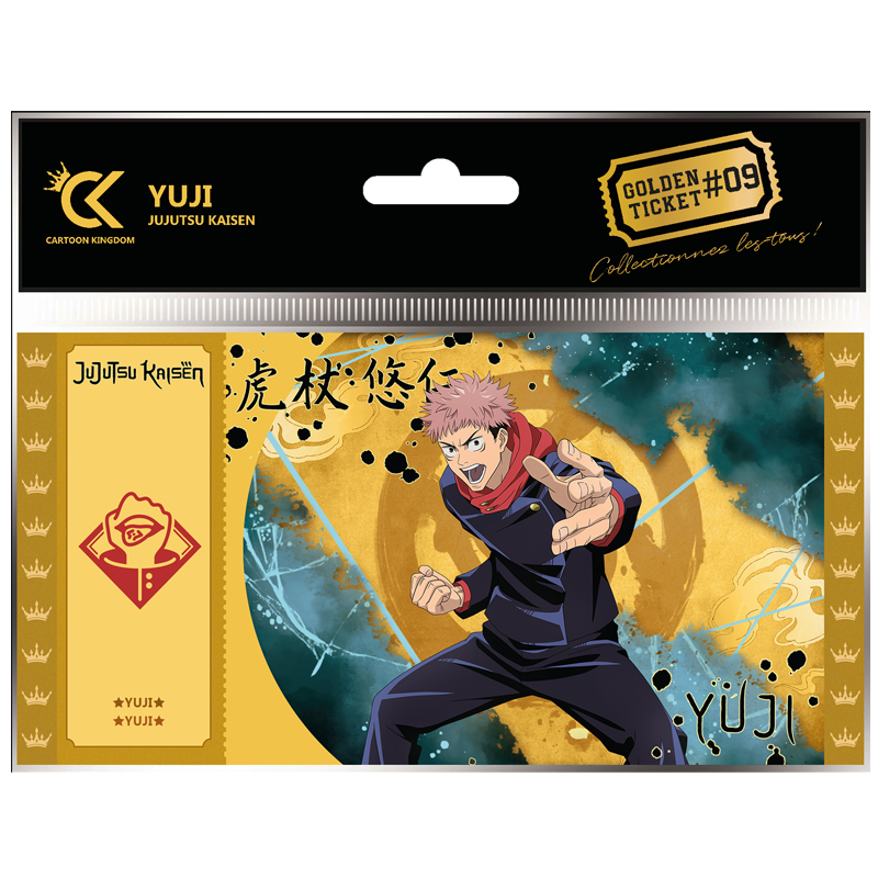 Jujutsu Kaisen Golden ticket V2 Yuji X10