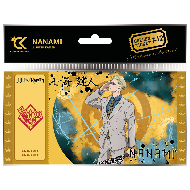 Jujutsu Kaisen Golden ticket V2 Nanami X10