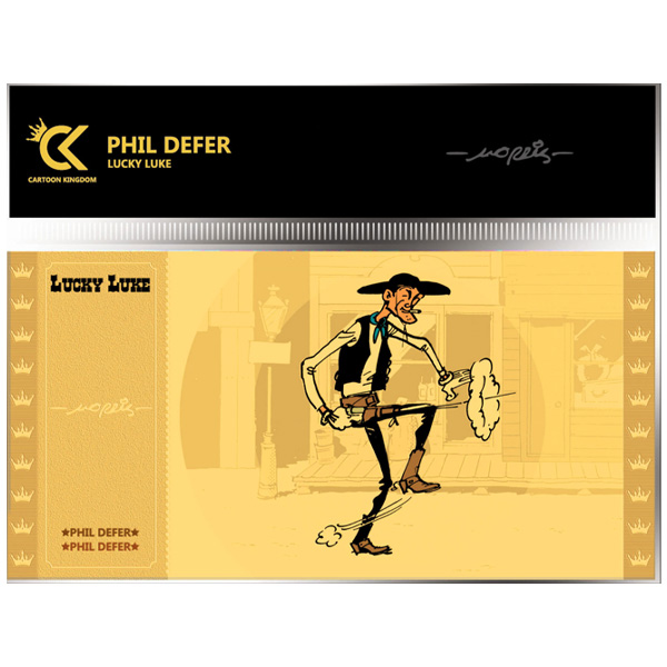 Lucky Luke Golden Ticket Col.1 Phil Defer Lot X10