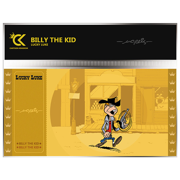 Lucky Luke Golden Ticket Col.2 Billy The Kid Lot X10