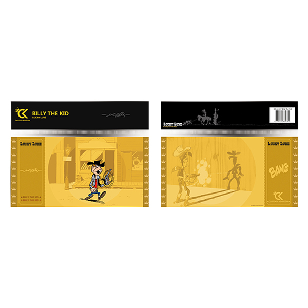 Lucky Luke Golden Ticket Col.2 Billy The Kid Lot X10