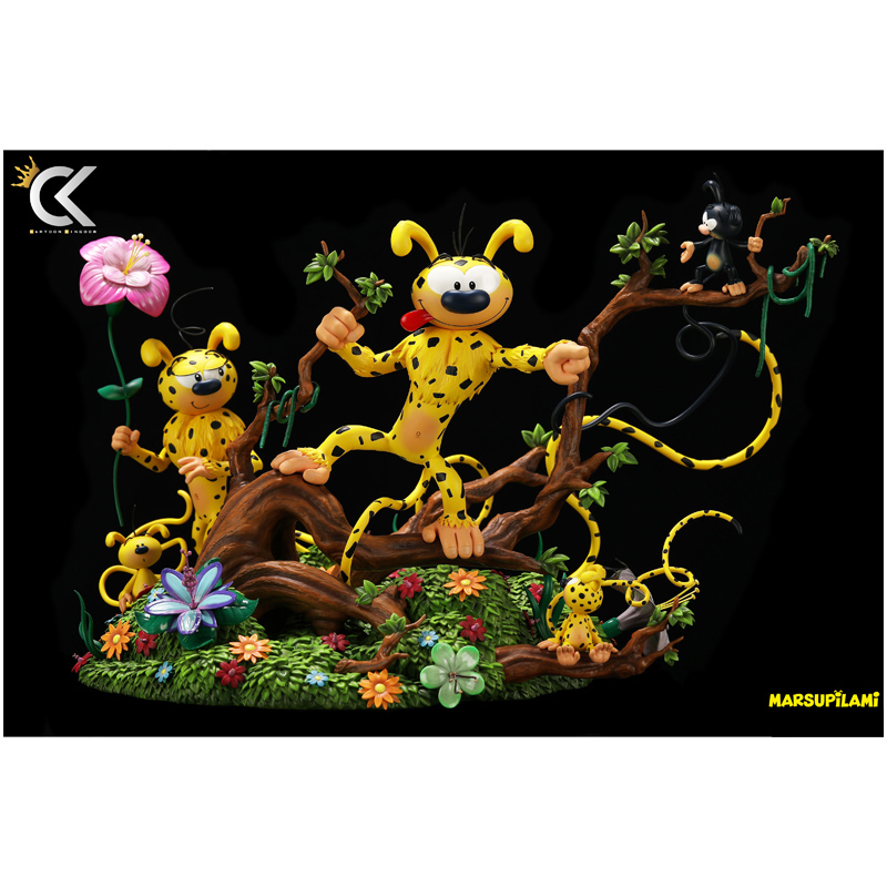 Marsupilami Statue 1/6 Marsupilami Family 28X43X30cm