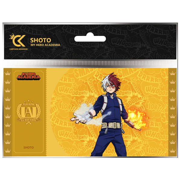 Carte Black Ticket My Hero Academia - Hanta - Collection Col01, Numérotée /2000