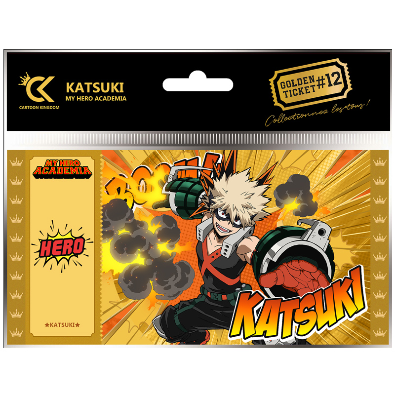 My Hero Academia Golden Ticket V2 Katsuki Bakugo