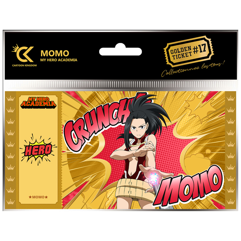 My Hero Academia Golden Ticket V2 Momo Yaoyorozu