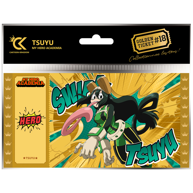 My Hero Academia Golden Ticket V2 Tsuyu Asui