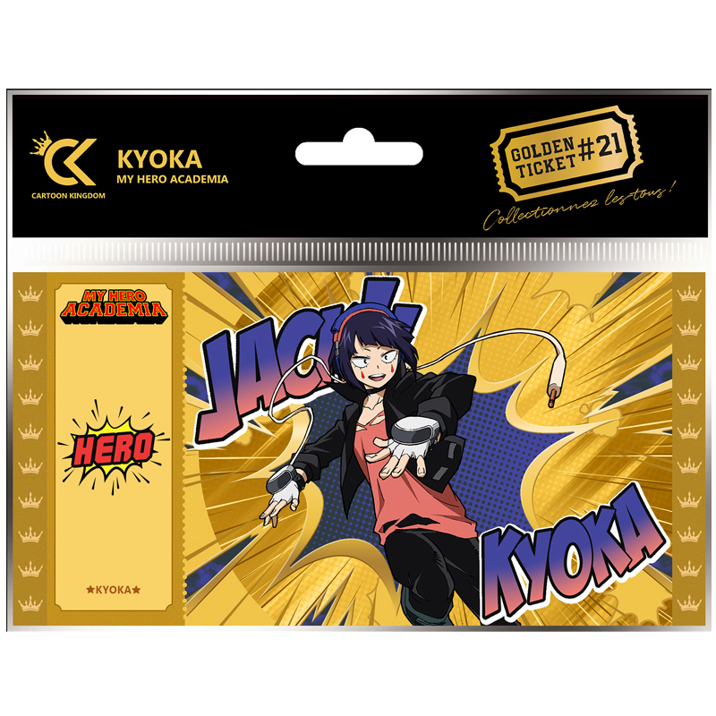 My Hero Academia Golden Ticket V2 Kyoka Jiro