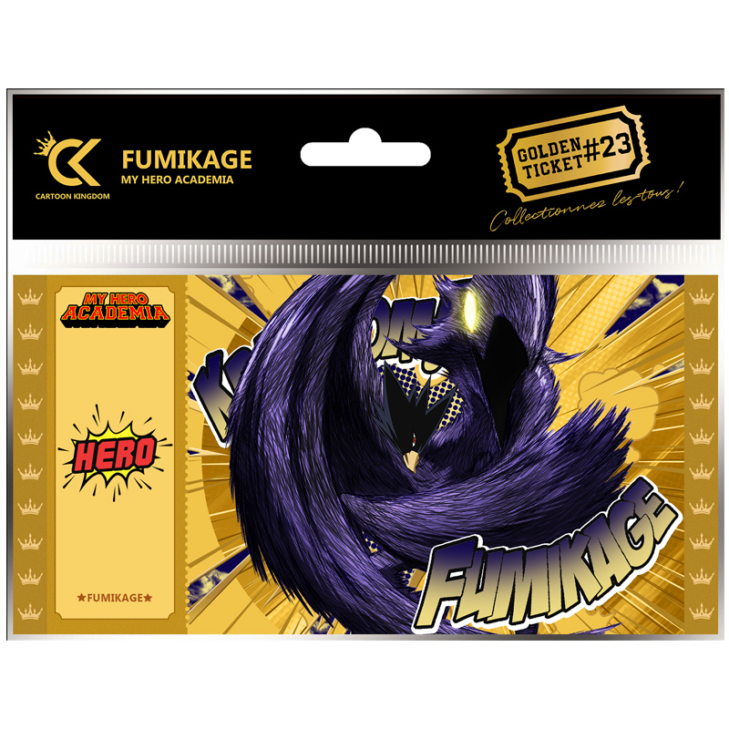 My Hero Academia Golden Ticket V2 Fumikage Tokoyami