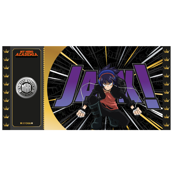 My Hero Academia Black Ticket Col01 Kyoka Lot X10