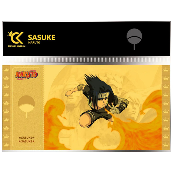 Naruto Golden Ticket Col.1 Sasuke Lot X10