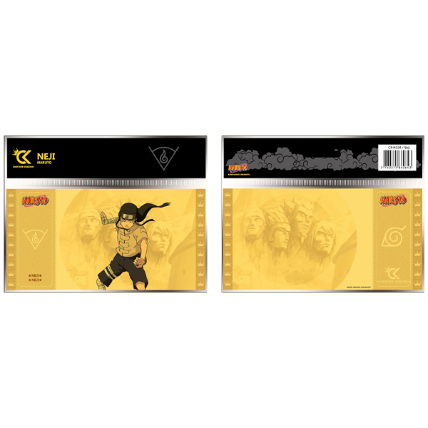 Naruto Golden Ticket Col.1 Neji Lot X10