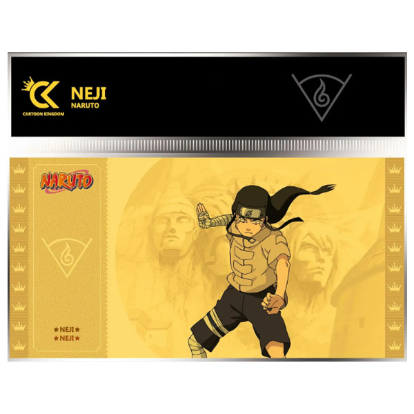 Naruto Golden Ticket Col.1 Neji Lot X10