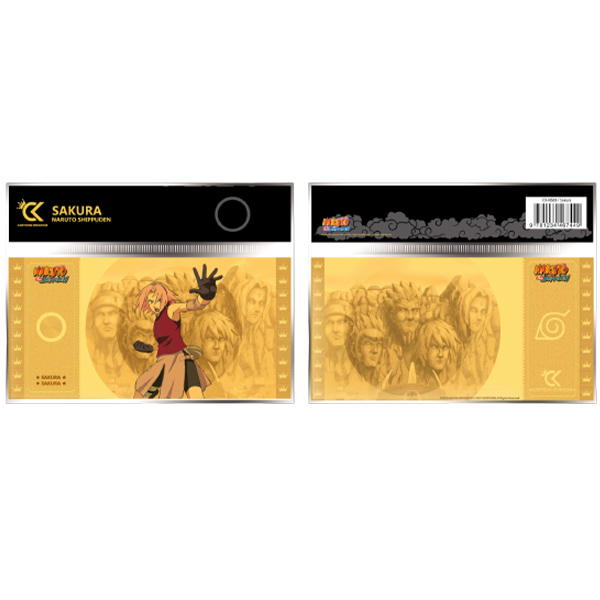 Naruto Shippuden Golden Ticket Col.1 Sakura Lot X10