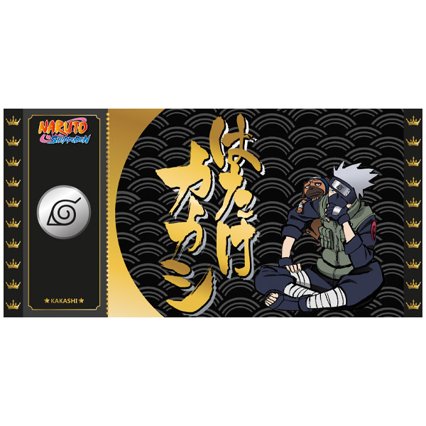 Naruto Shippuden Black Ticket Col.1 Kakashi Lot X10