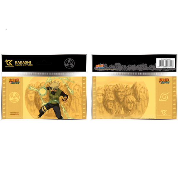 Naruto Shippuden Golden Ticket Col.1 Kakashi Lot X10