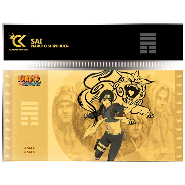 Naruto Shippuden Golden Ticket Col.1 Sai Lot X10