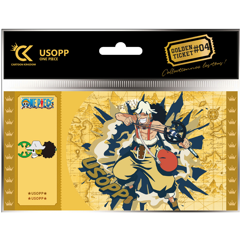 One Piece Golden Ticket Usopp X10