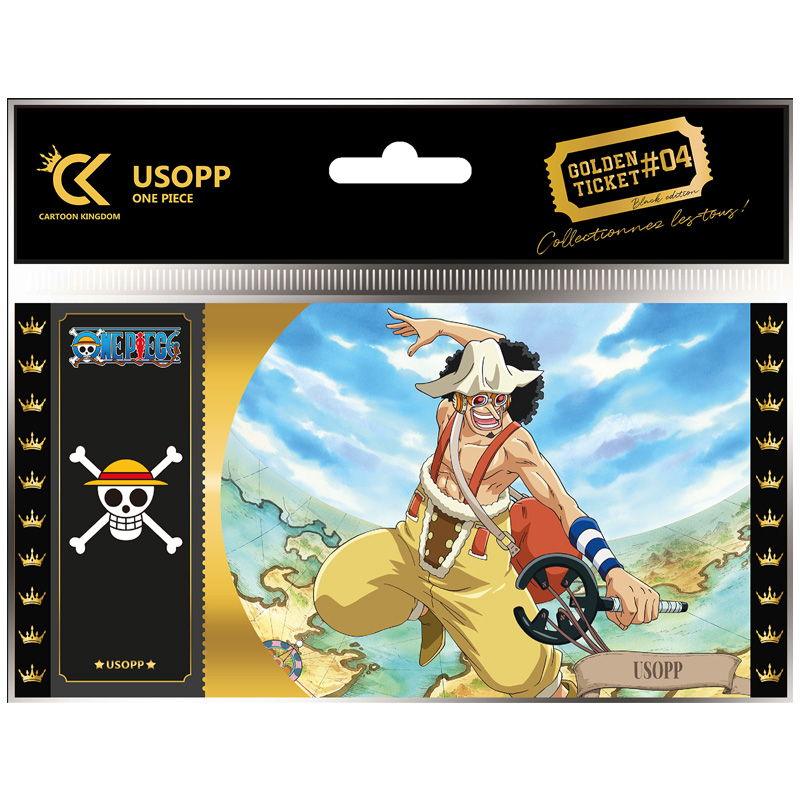 One Piece Black Ticket Usopp X10