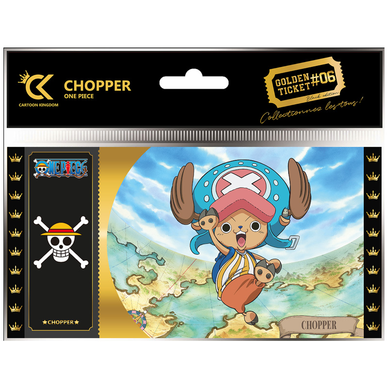 One Piece Black Ticket Chopper X10