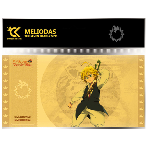 Seven Deadly Sins Golden Ticket Meliodas Lot X10