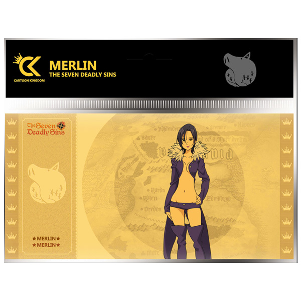 Seven Deadly Sins Golden Ticket Merlin Lot X10