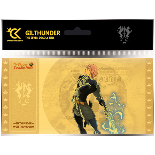 Seven Deadly Sins Golden Ticket Gilthunder Lot X10