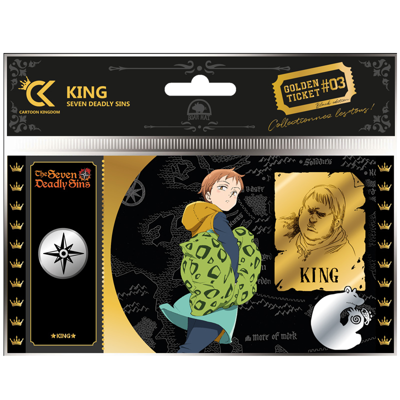 Seven Deadly Sins Black Ticket King X10