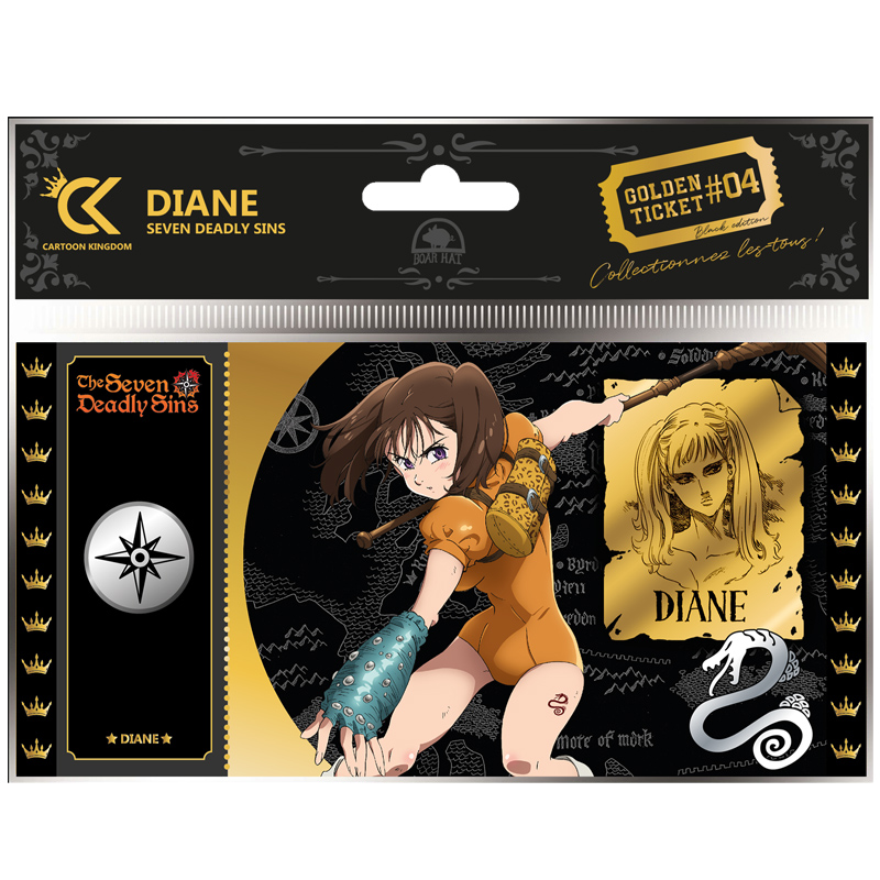 Seven Deadly Sins Black Ticket Diane X10