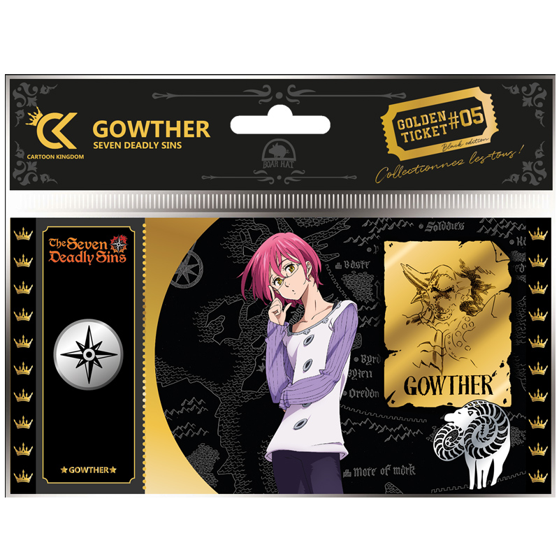 Seven Deadly Sins Black Ticket Gowther X10