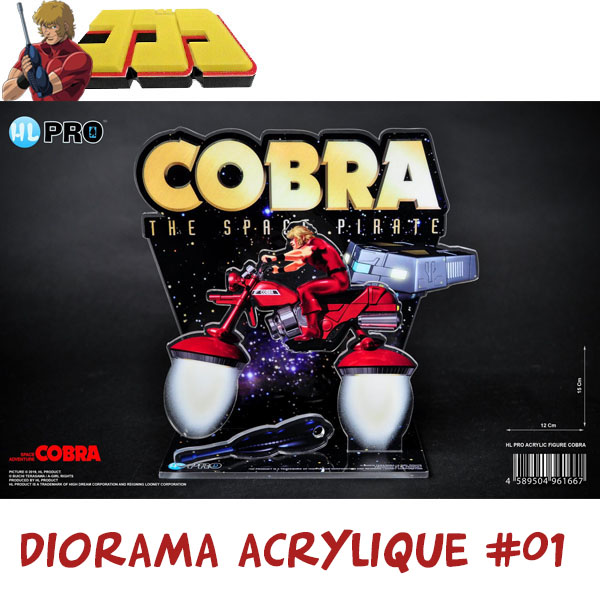 Cobra Acrylic Figure Diorama #01