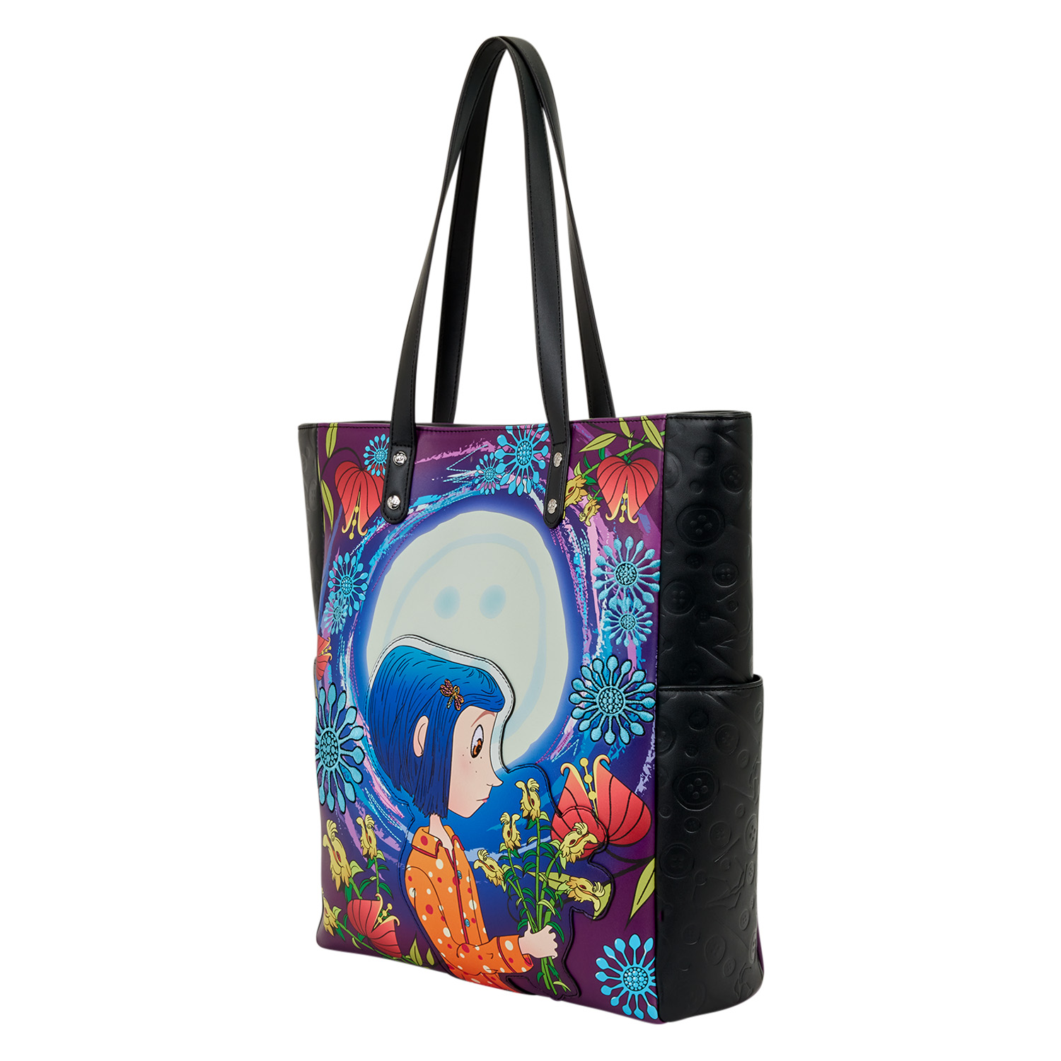 Laika Loungefly Sac A Main Tissu Coraline Tote Bag